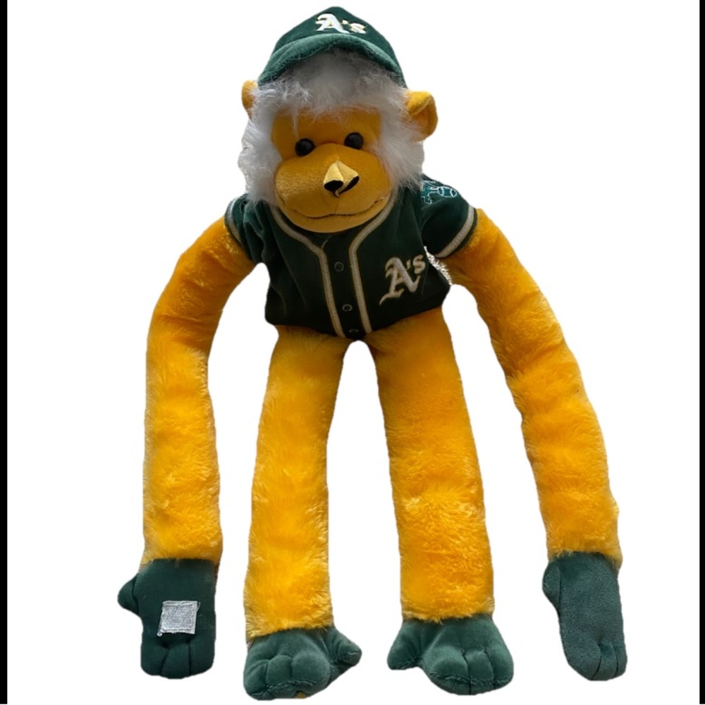 OAKLAND A’S ATHLETICS | Team Plush Mascot Clinger Monkey